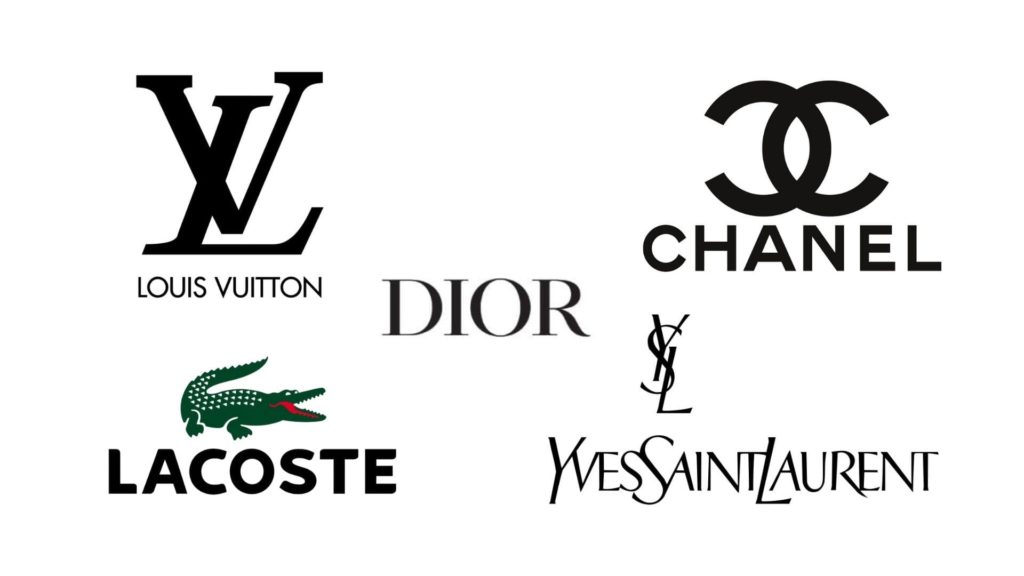 Voici quelques marques de vêtements de luxe.